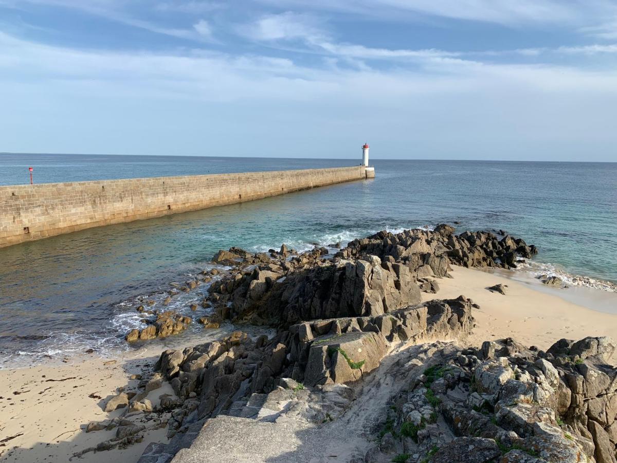 Duplex Vue Mer - Plage A 100M- 4 Lits - Parking Sous Sol Audierne Exterior photo